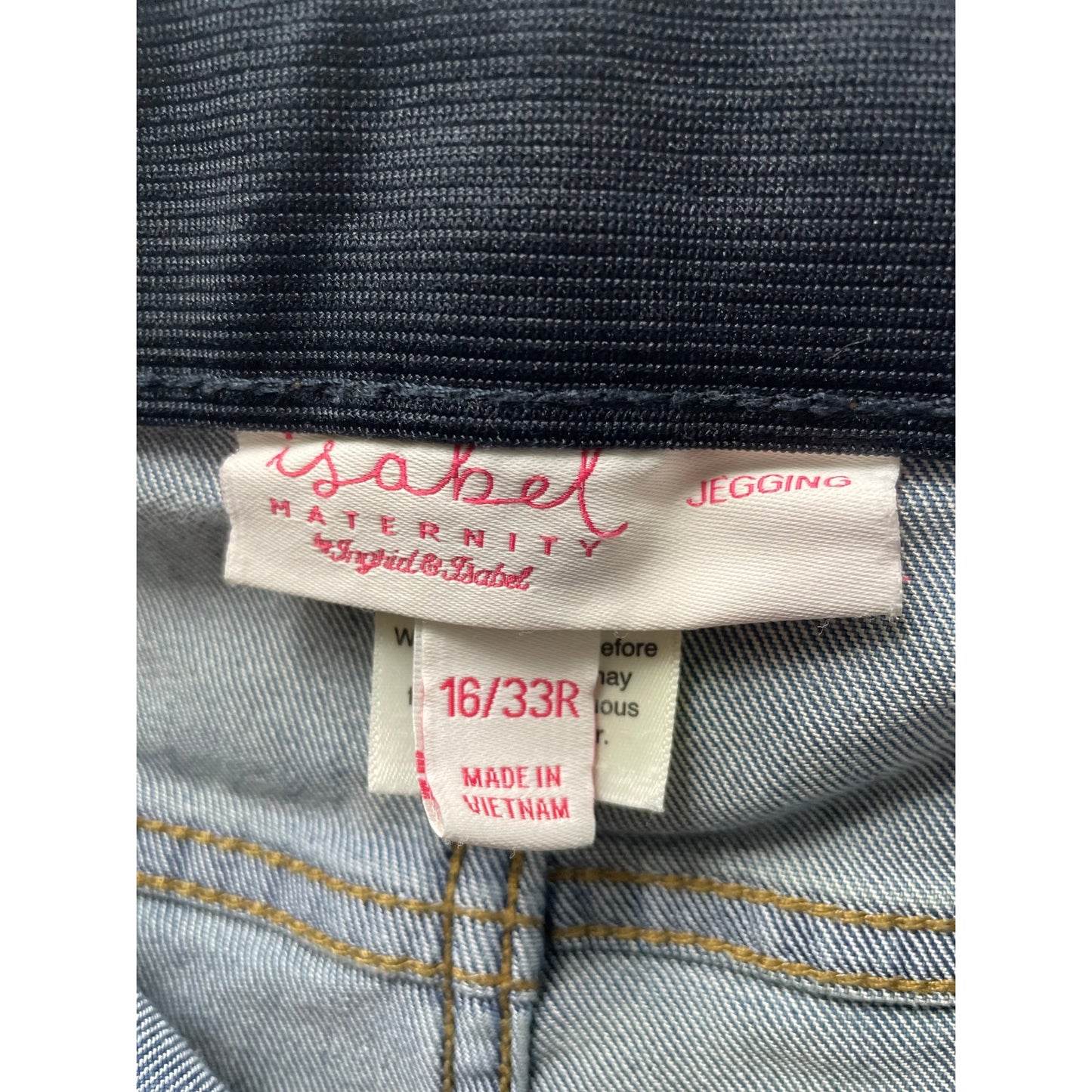 Women’s Ingrid Isabel Stretchy Maternity Jeans size 16