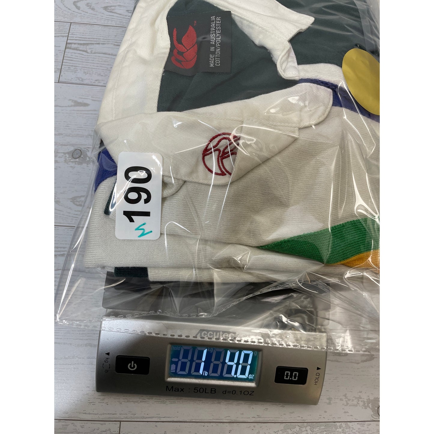 Canterbury Vintage Mens Australia Olympics International Rugby Jersey Polo XL