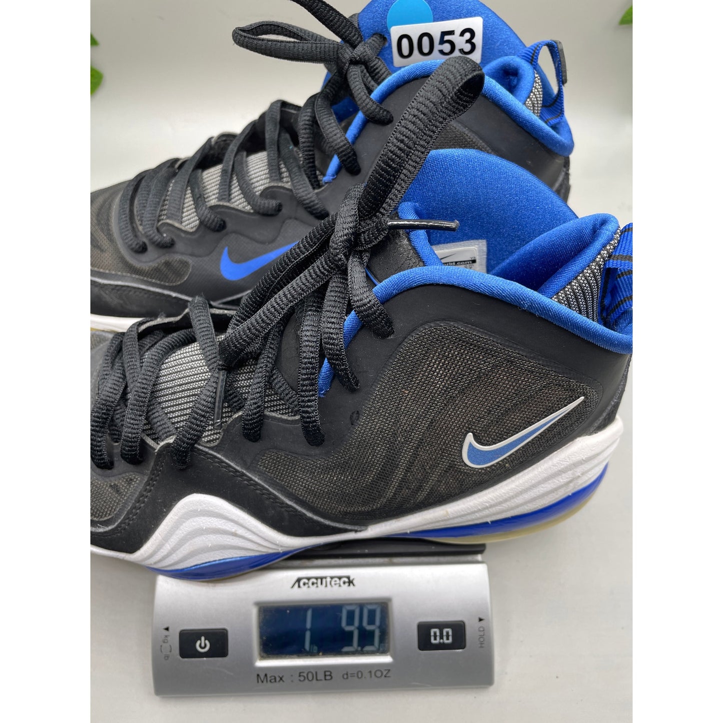 Nike Air Penny 5 “Orlando Home” Black Blue White Athletic Basketball Men’s Sneakers 9