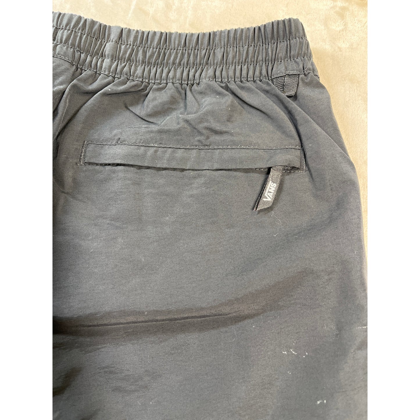 Vans Mens Athletic Black Shorts M