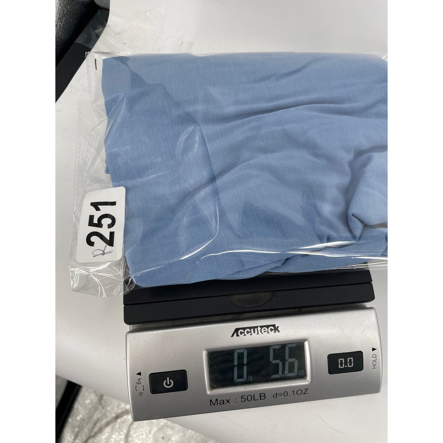 Womans NWT WhiteHouse BlackMarket Sky Blue Soft Blouse Med