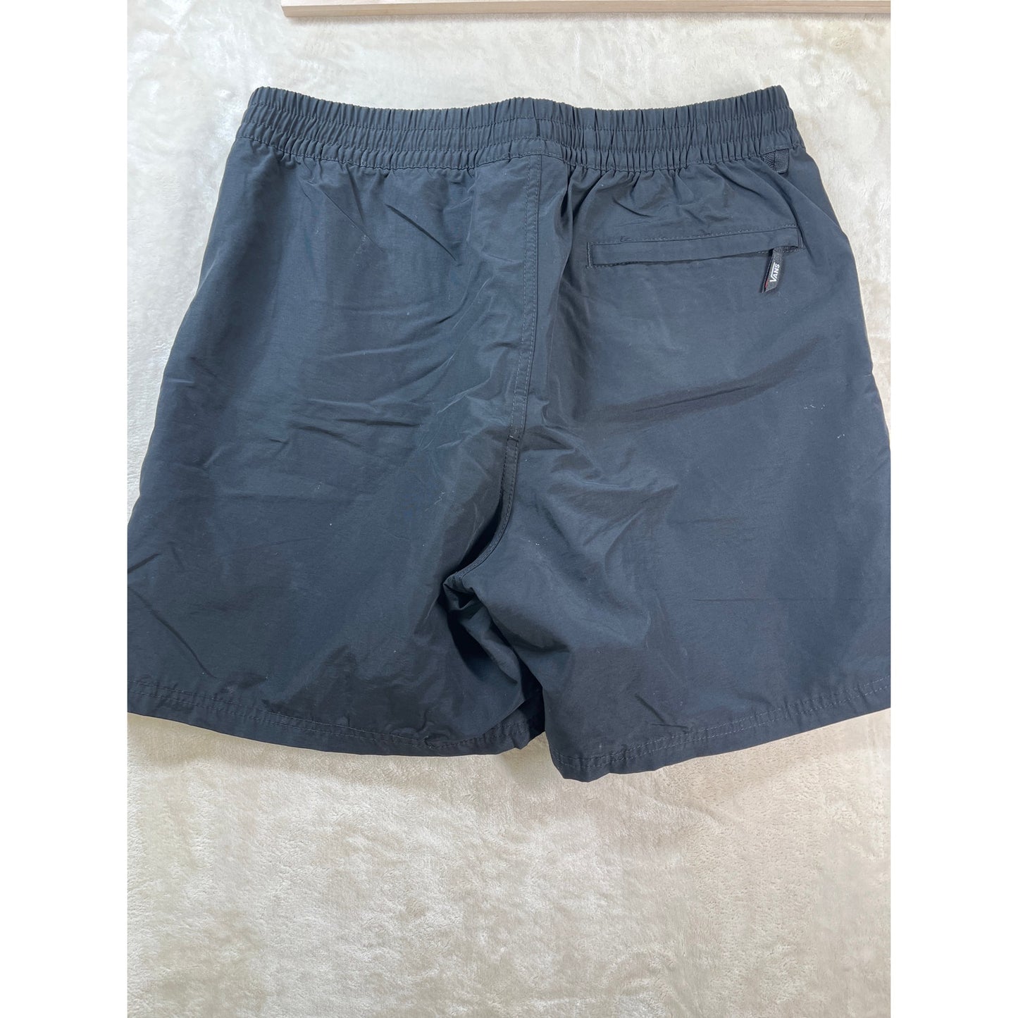 Vans Mens Athletic Black Shorts M