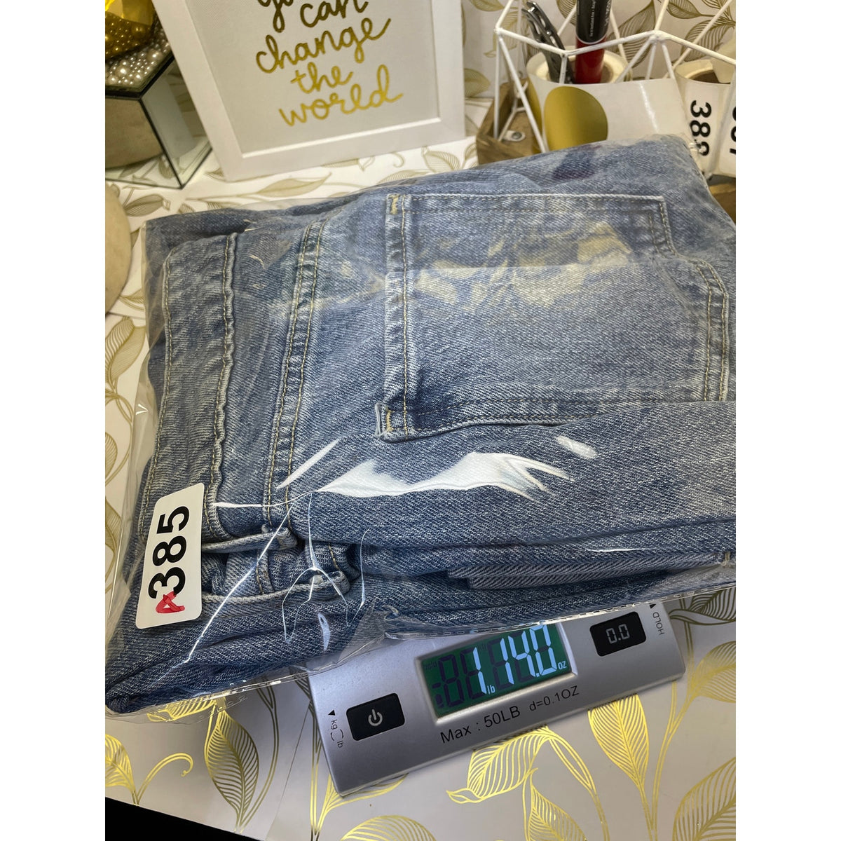 Old Navy Woman Retro Y2K Style Extra High Rise Wide Leg Cuffed Drapey Denim Size 10