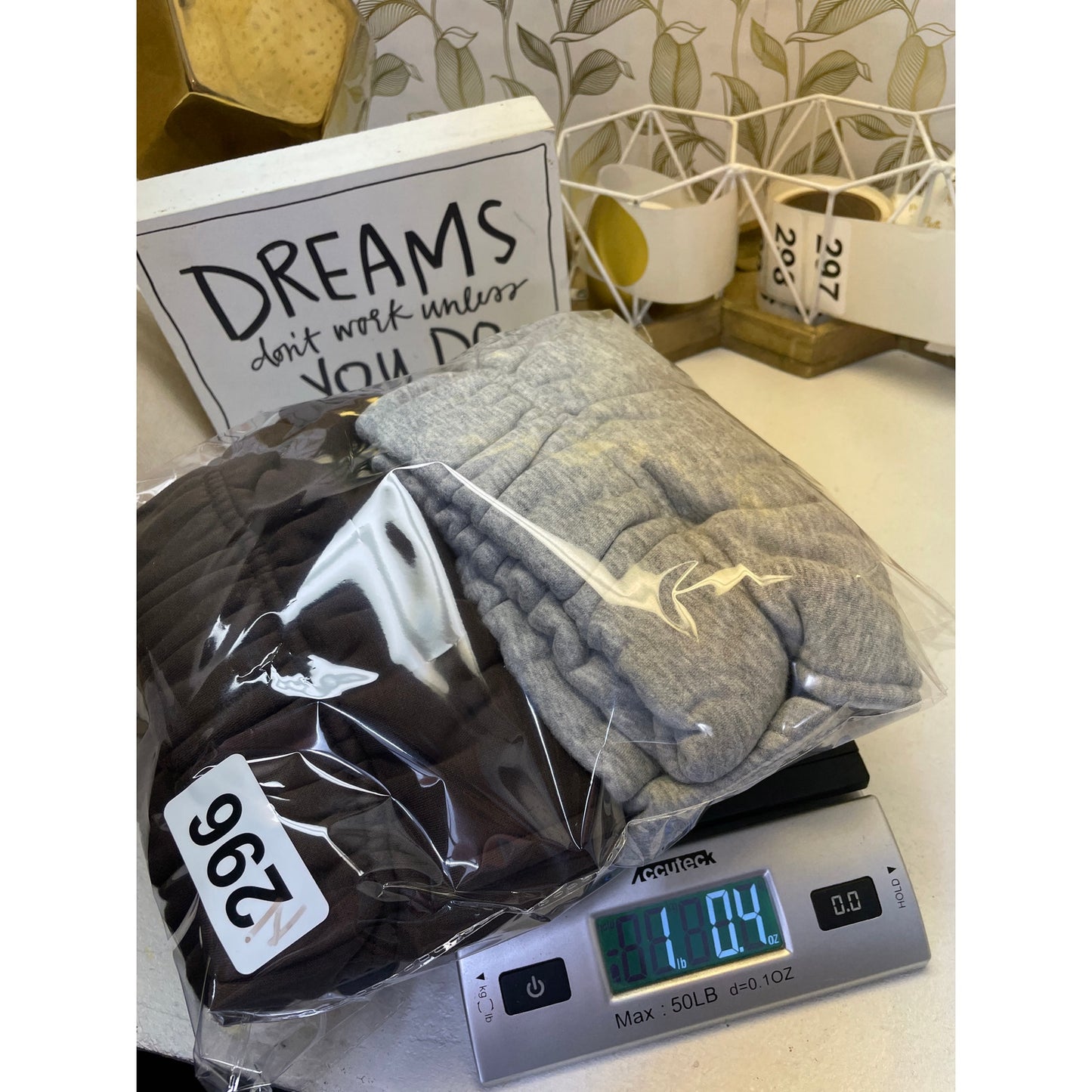 2 Kamo Fitness Cozy-tech Activewear Brown and Grey Sweat-shorts Bundle XS