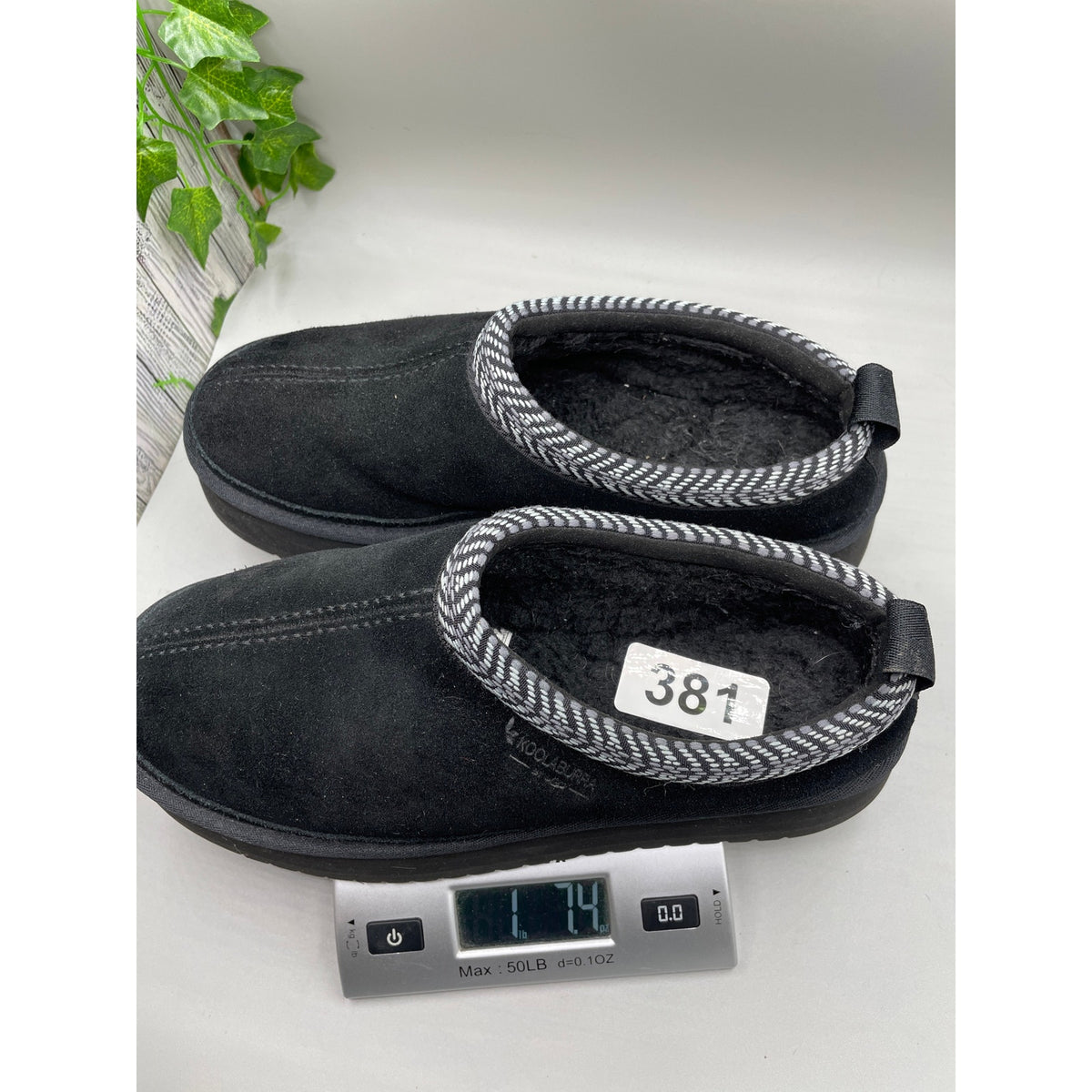 Koolaburra UGG Burree Womans New Black Platform Slippers Size 10