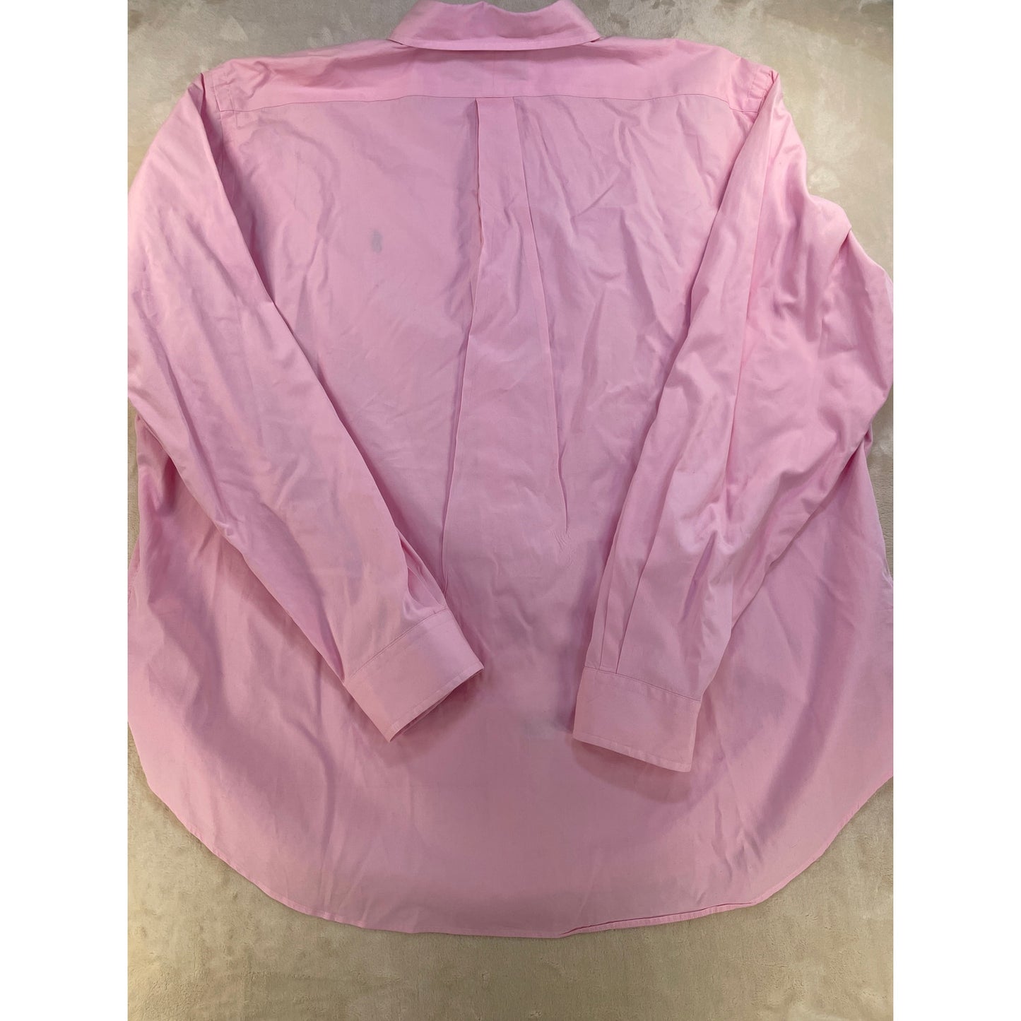 Ralph Lauren Classic Fit Pink Men’s Long Sleeve Button Up Shirt XXL