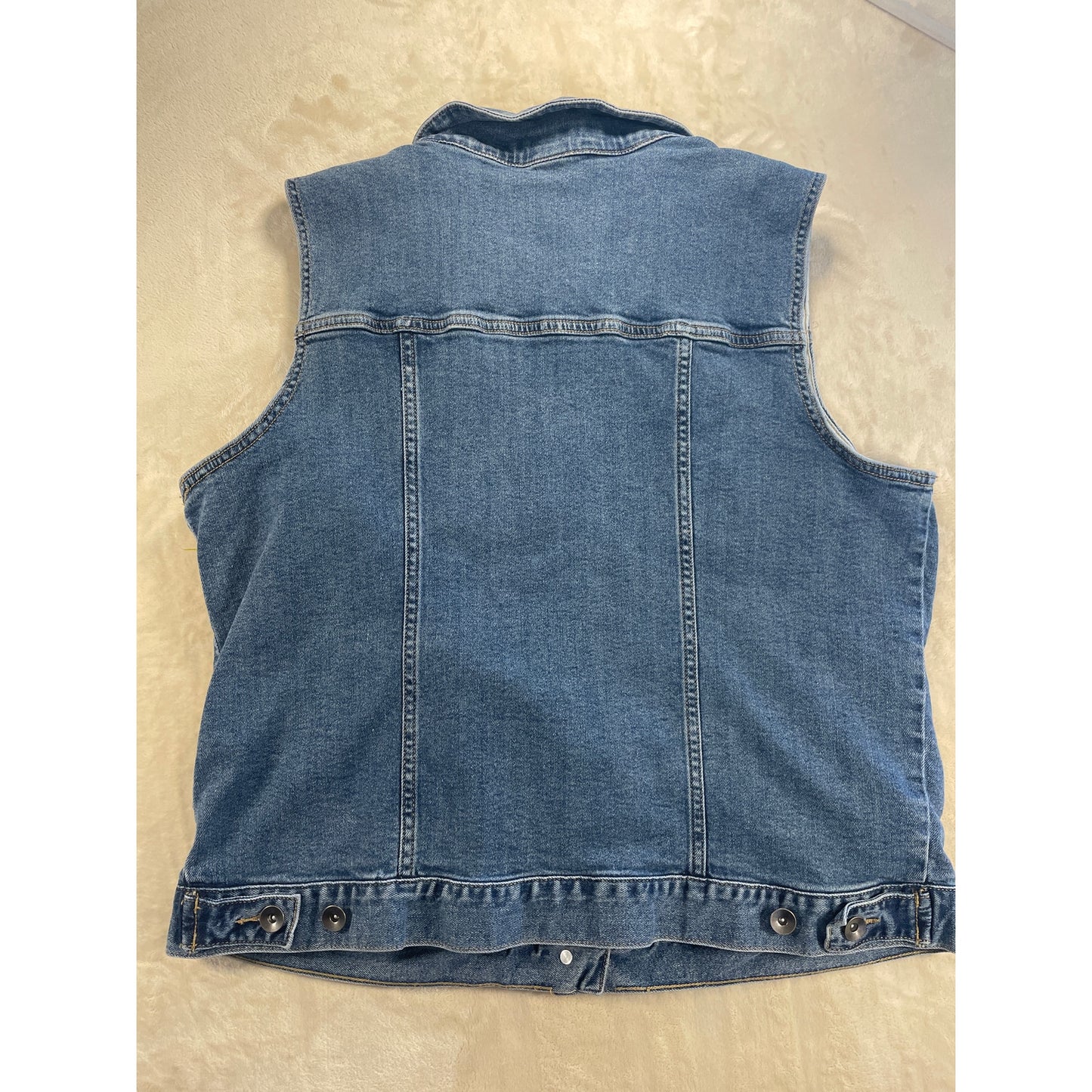 Disney Pixar Toy Story Woody Denim Button Her Universe Vest 2XL