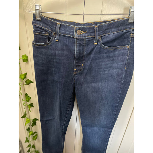 Levis 711 Skinny Womans Denim Medium Wash Jeans Size 29
