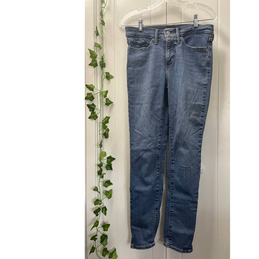 Women Levis 311 Shaping Blue Denim Skinny Jeans Size 28