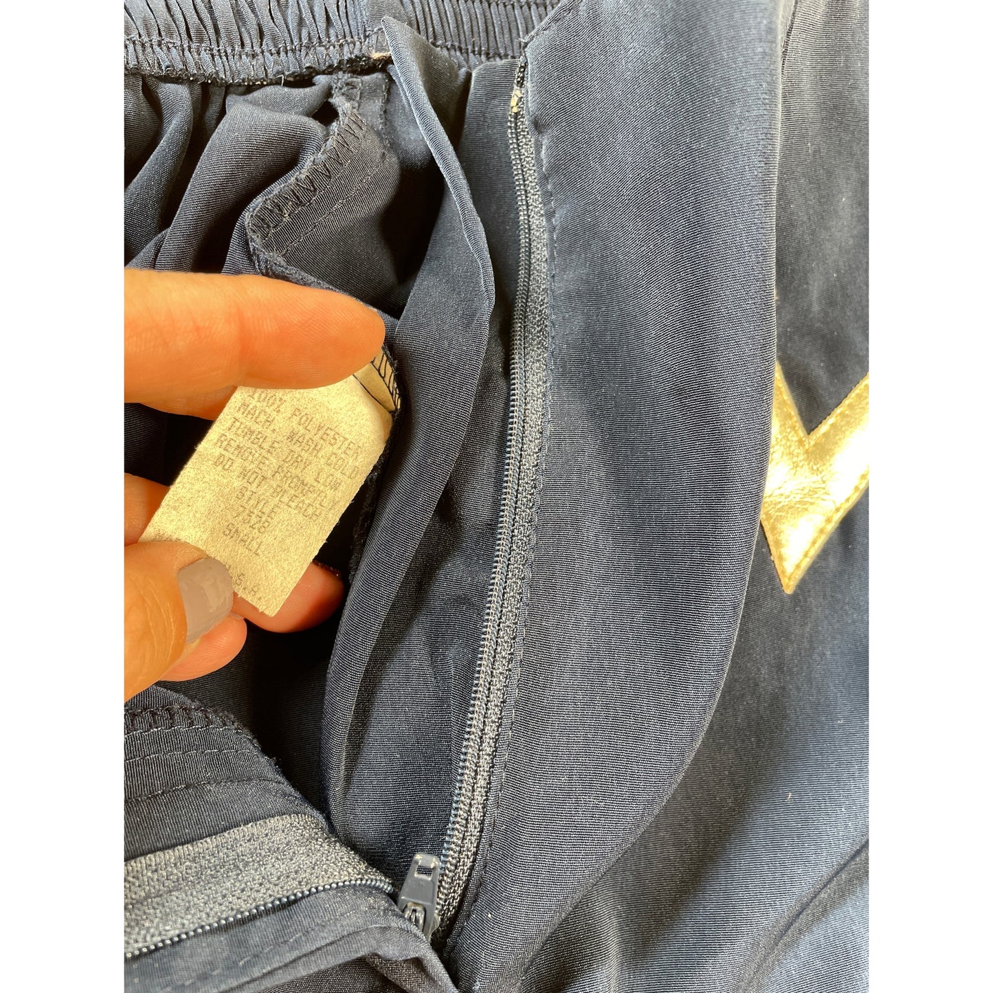 Vintage 80's Rio Woman’s Navy Captains Blouse Pant Suit Sailor Set Small