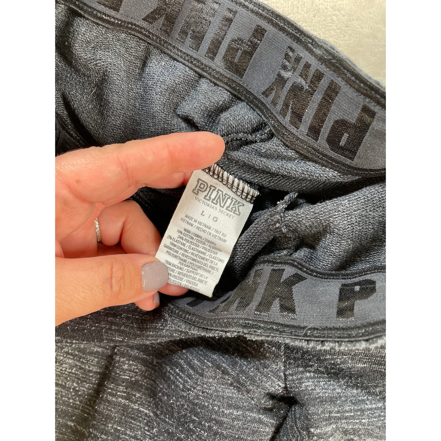 Limited Edition Victoria Secret Pink Zipper Hoodie Pant set M & L