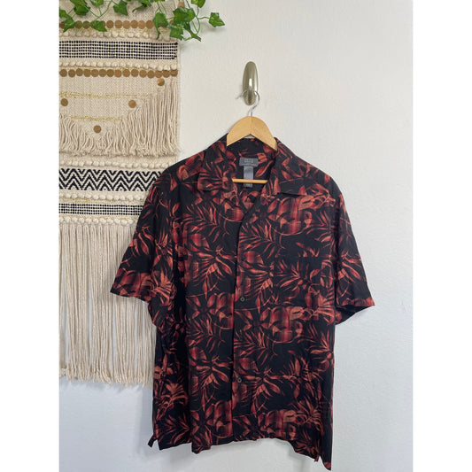 Vintage Crazy Horse By Liz Claiborne Men’s Button Up Dress Shirt XL