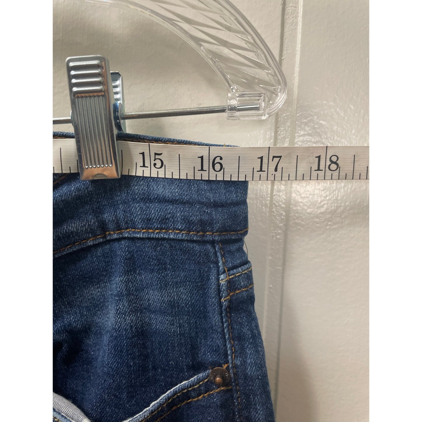 Lucky Brand Lola Woman Dark Denim Straight Ankle Jeans SZ 10