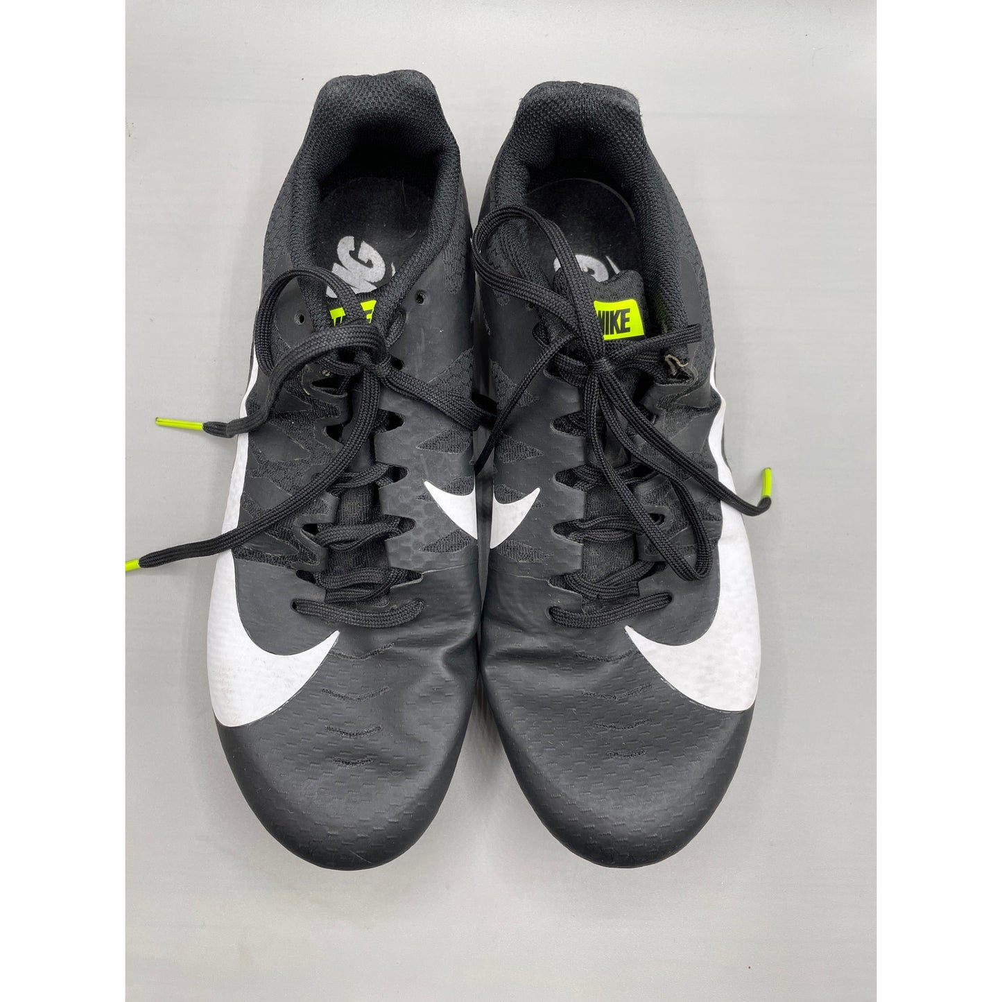 Nike Black Zoom Rival S Racing Men’s Track Cleats Lace Shoes *No Spikes 7