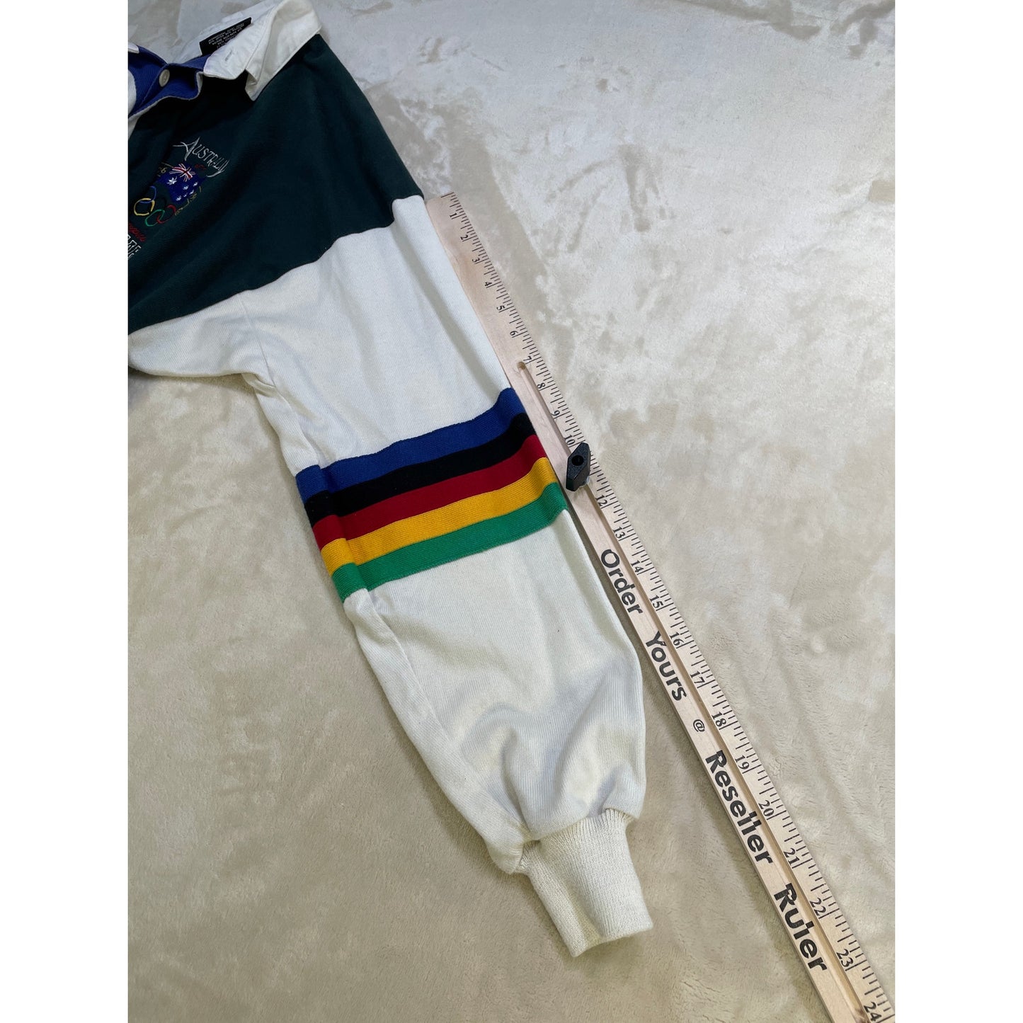 Canterbury Vintage Mens Australia Olympics International Rugby Jersey Polo XL