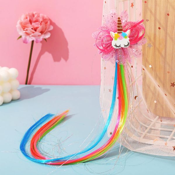 Rainbow Hair Clips