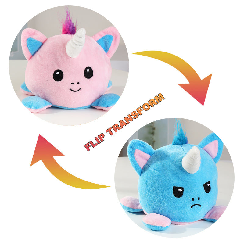 Unicorn Reversible Plushie