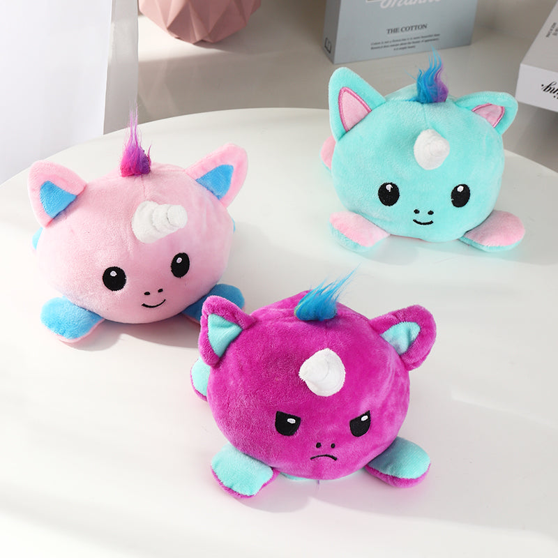 Unicorn Reversible Plushie