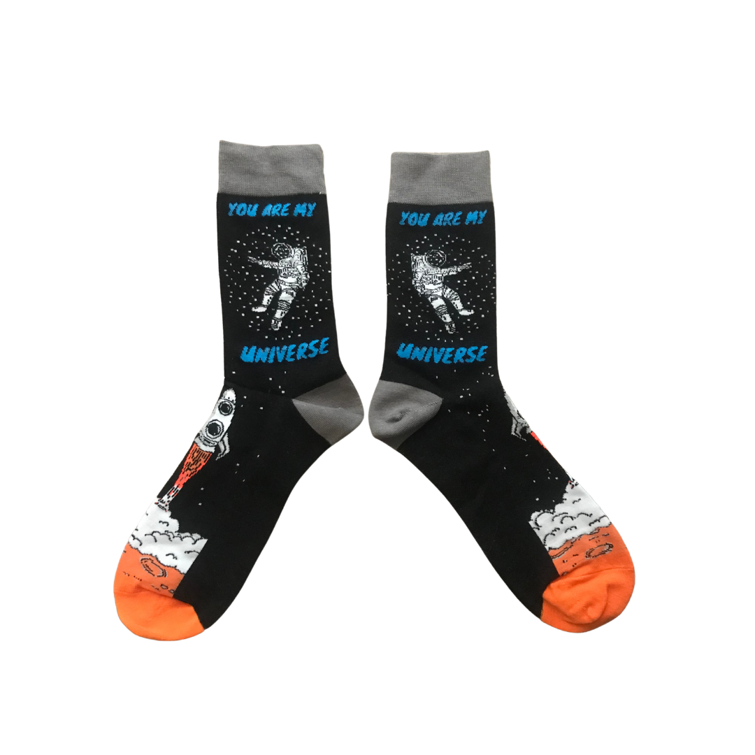 Space Man | Fun Socks
