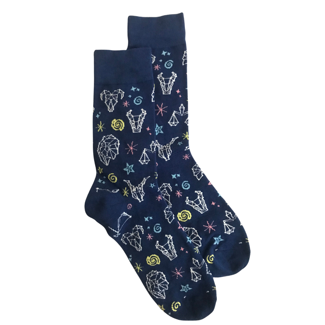 Blue Galaxy | Fun Sock