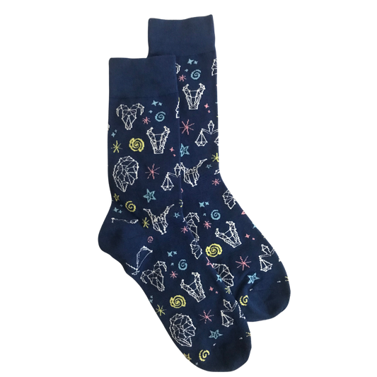 Blue Galaxy | Fun Sock