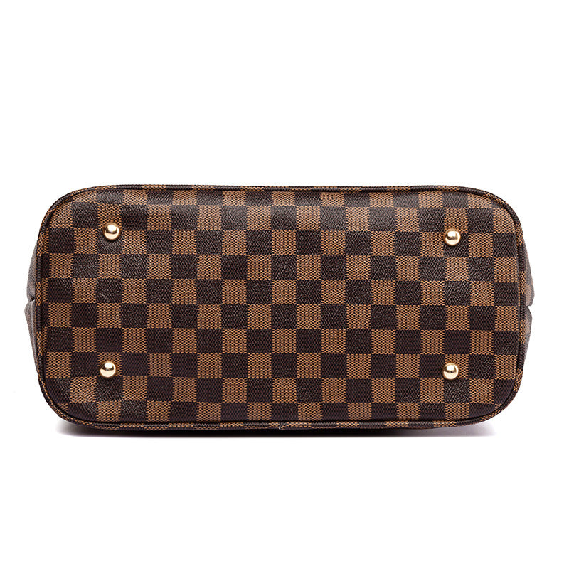 Lucia | Brown Tote & Wristlet