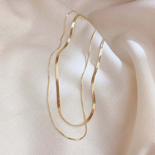 Golden Hour | Layered Necklace