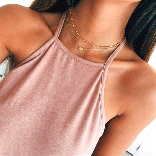 Lexie | Gold Choker Necklace