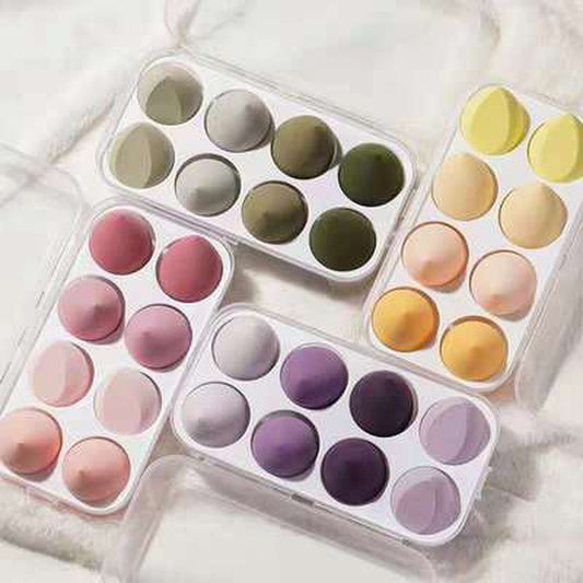 8 Pack Beauty Blenders with Case