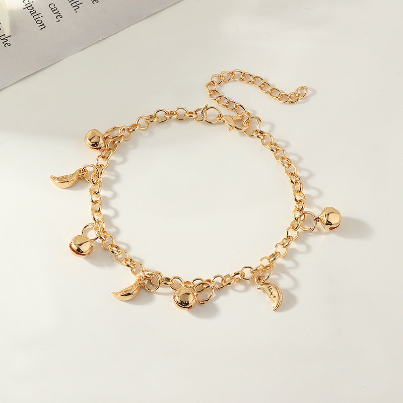 Golden Moon | Anklet