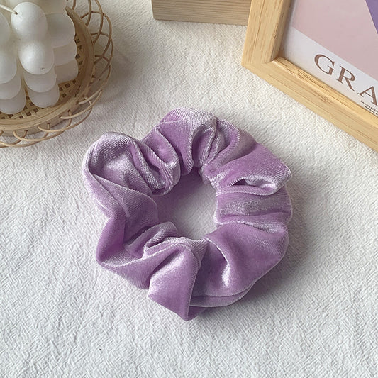 Lavender | Soft Velvety Scrunchie