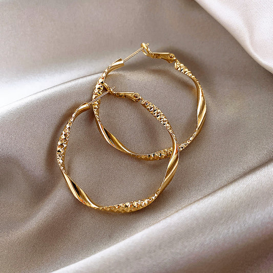 Hammered Hoops | Earrings