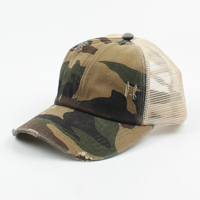 Distressed Pony Tail | Hat