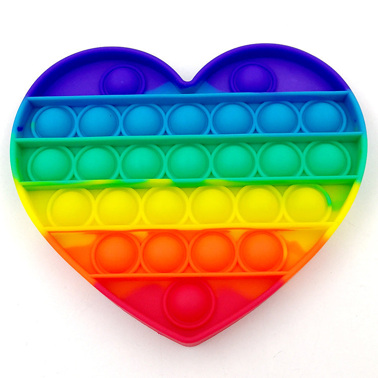 Happy Kids Rainbow Square Push & Pop Fidget Toy - It features 6 vibrant  colors! – Eat Play Happy