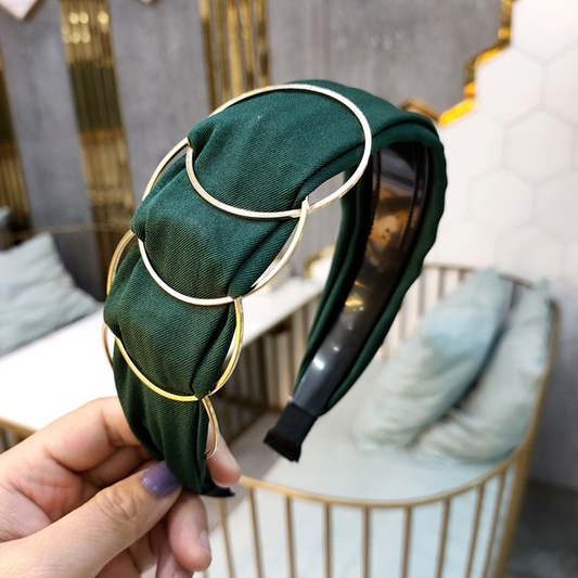 Hoops | Hunter Green Headband