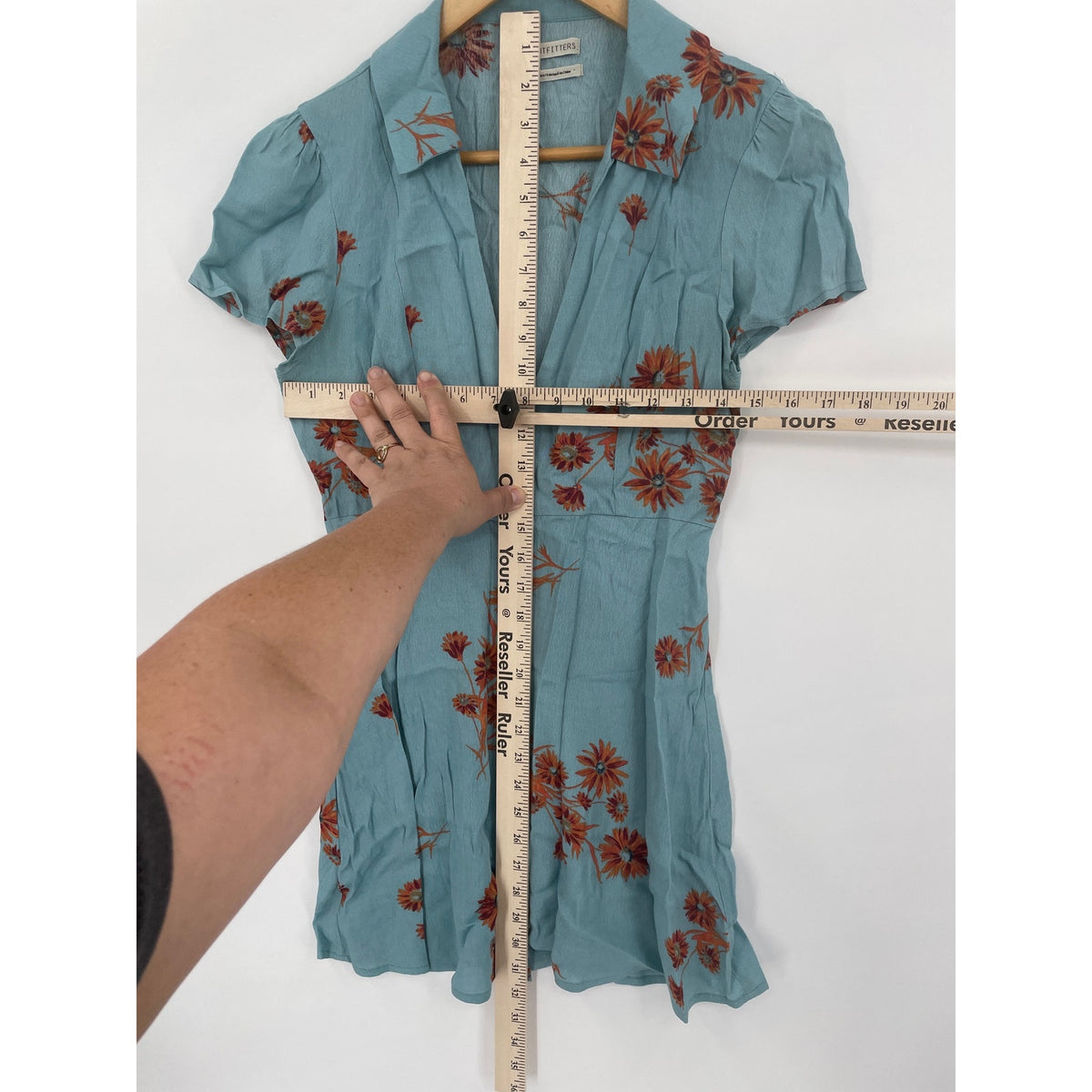 Urban Outfitters Mallory Floral Button-Through Mini Dress  XS-TP
