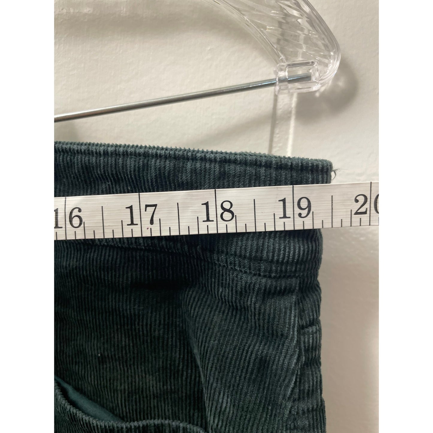 Mens GoodFellow Army Green Corduroy Straight Pant Size 38x32