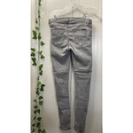 Hudson Natalie Light Grey Womans Skinny Jeans size 28