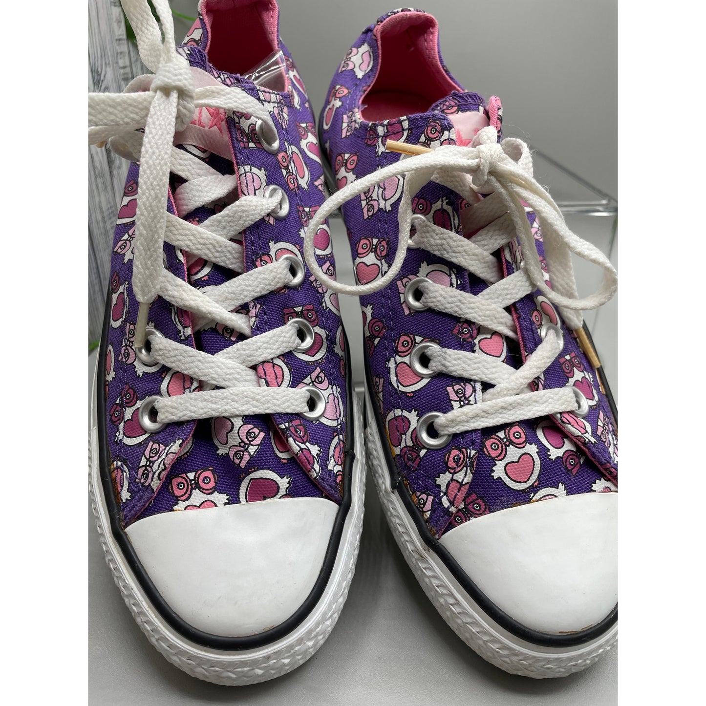 New All Star Purple Pink Howls Converse 6