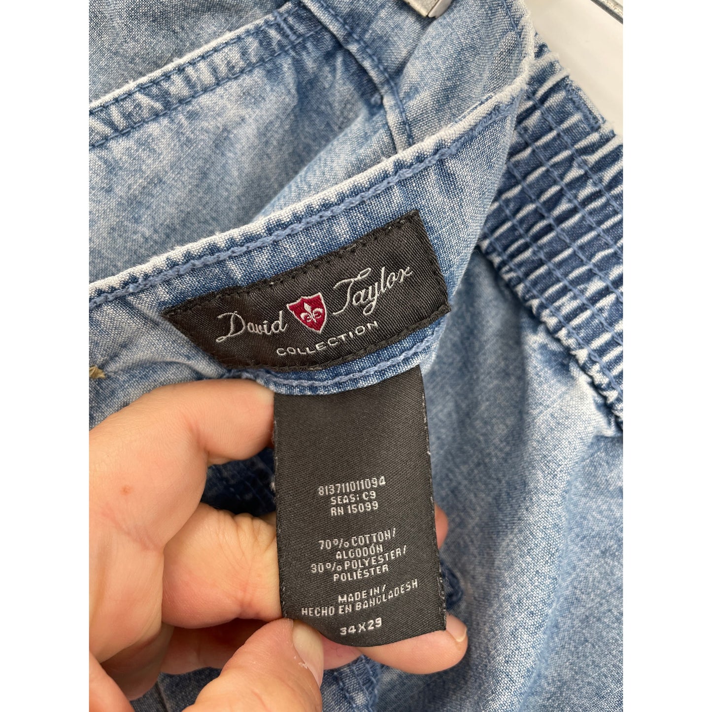 David Taylor Vintage Mens Unisex Pants 34x29