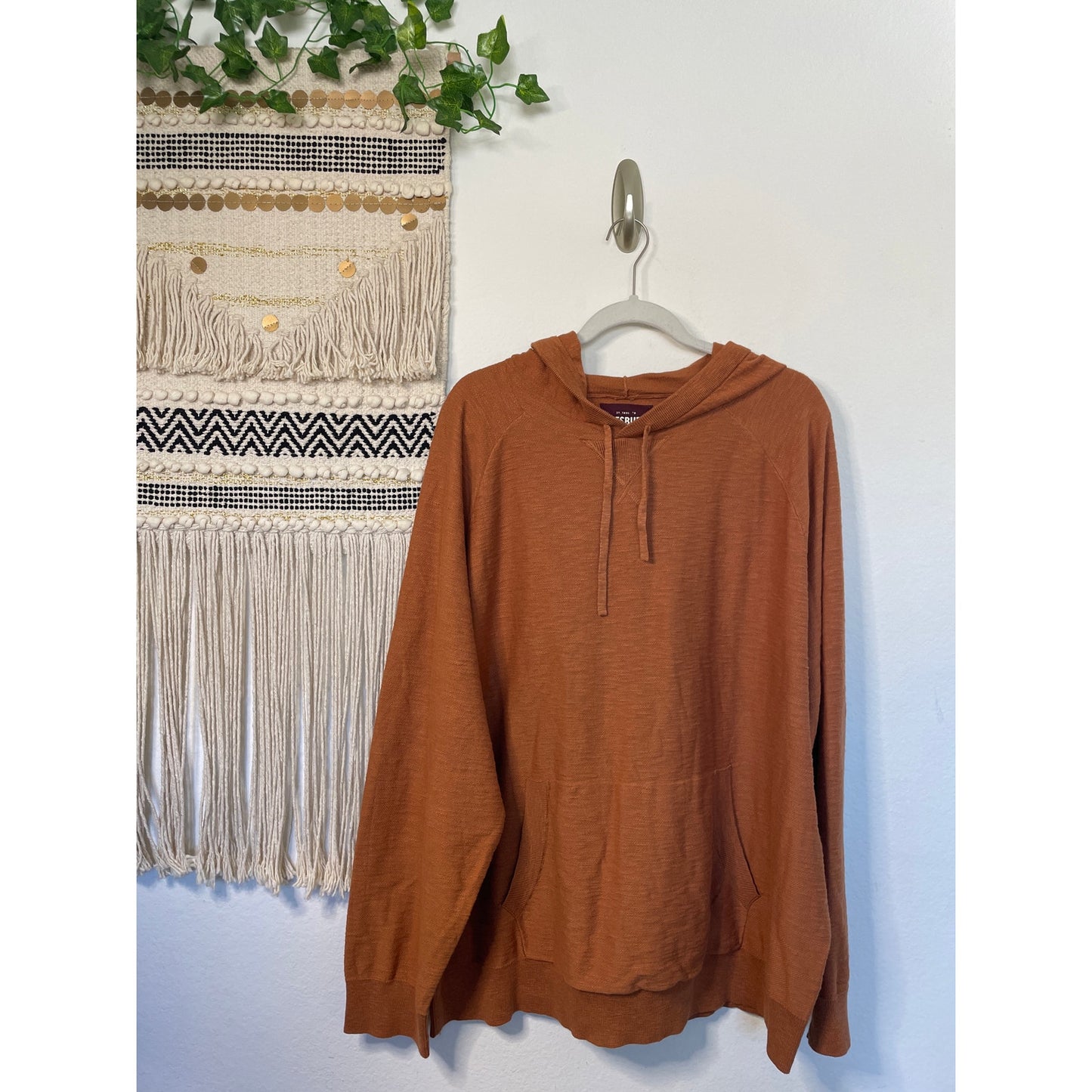 Alesbury Rust Brown Mens Hoodie Sweater XXL