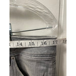 Women Stone Grey Hudson The Collins Denim Mid Rise Skinny Jeans Size 32