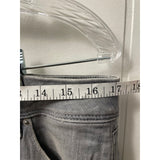 Women Stone Grey Hudson The Collins Denim Mid Rise Skinny Jeans Size 32