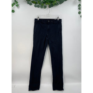 ran & bone Mens Fit Straight Twill Cotton Chino Navy Blue Pant Size 31