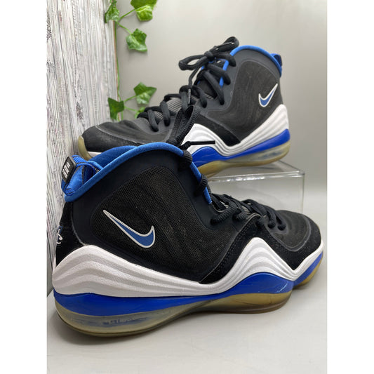 Nike Air Penny 5 “Orlando Home” Black Blue White Athletic Basketball Men’s Sneakers 9