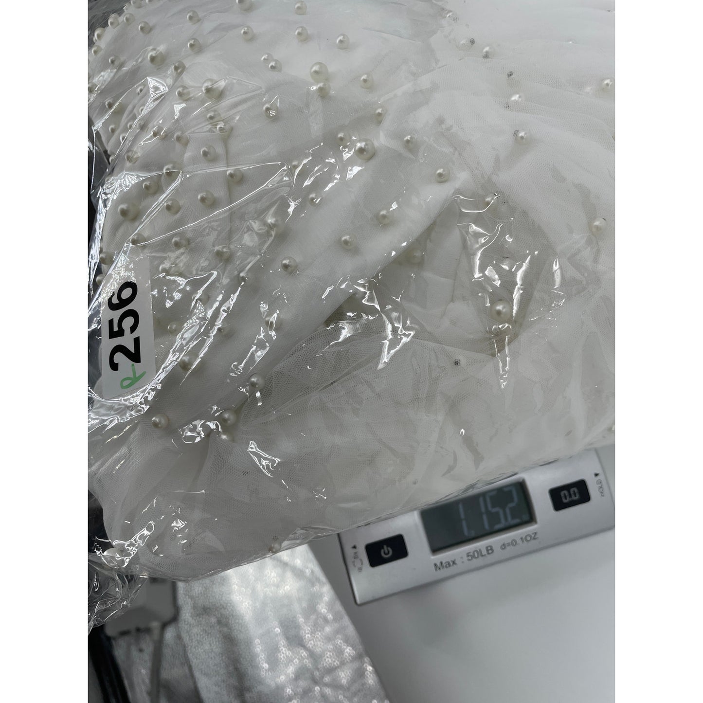 Fairytale Romantic Pearl Embellished Tule Off The Shoulder Wedding Dress Size 5