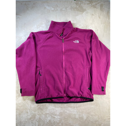 The North Face Magenta Woman’s Fleece Zipper Sweater L