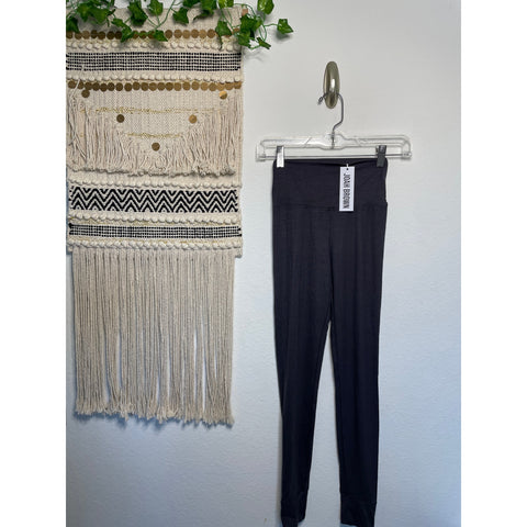 NWT Woman’s Joah Brown Mocha Ribbed Leggins S/M