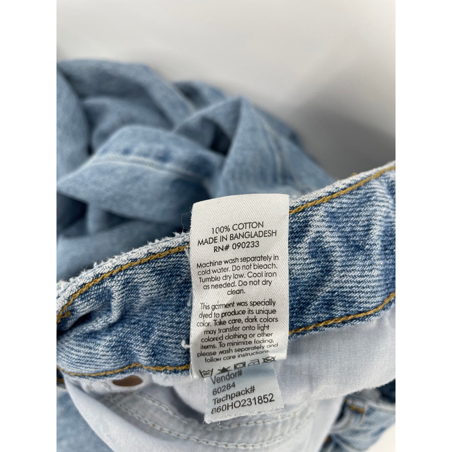 PacSun Low Rise Straight Baggy Distressed Ripped Light Wash Denim Jeans 29