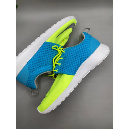 Nike Men's Roshe Run One FB Current Blue Lime 10